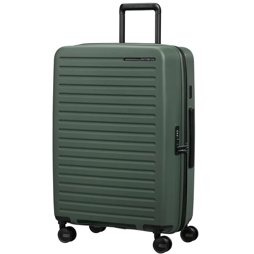 Samsonite Restackd spinner reiskoffer 68 cm sage, foto 6