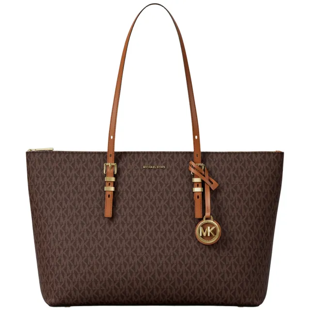 Michael Kors Quinn Large shopper donkerbruin