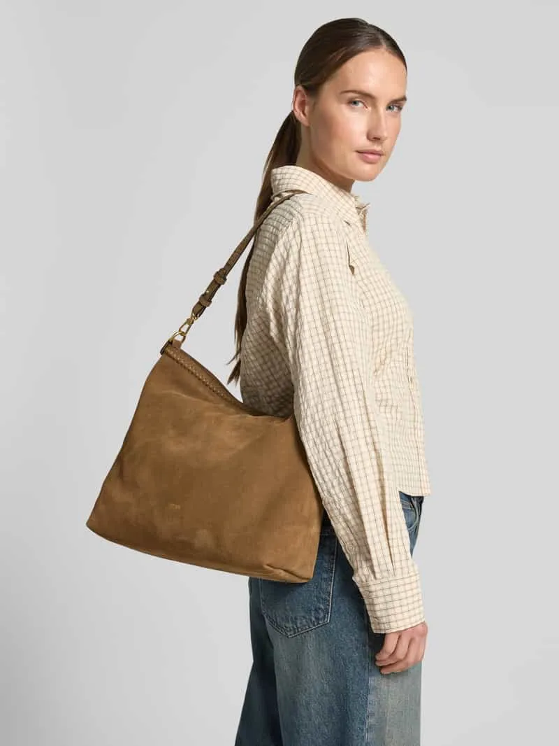 Abro Leather Suede Signature schoudertas khaki, foto 4