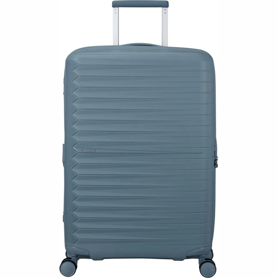 American Tourister FastForward 68 koffer staalblauw blauw, foto 2