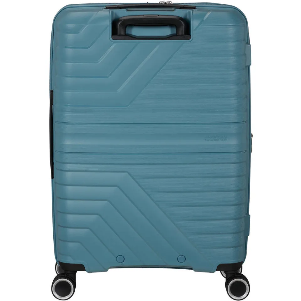 American Tourister Flytwist reiskoffer 67 cm blauw, foto 3