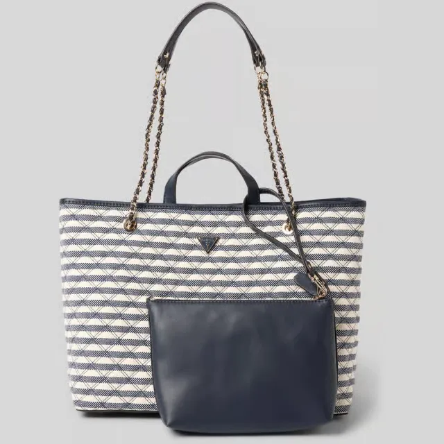 Guess Giully II shopper donkerblauw navy multi, foto 2