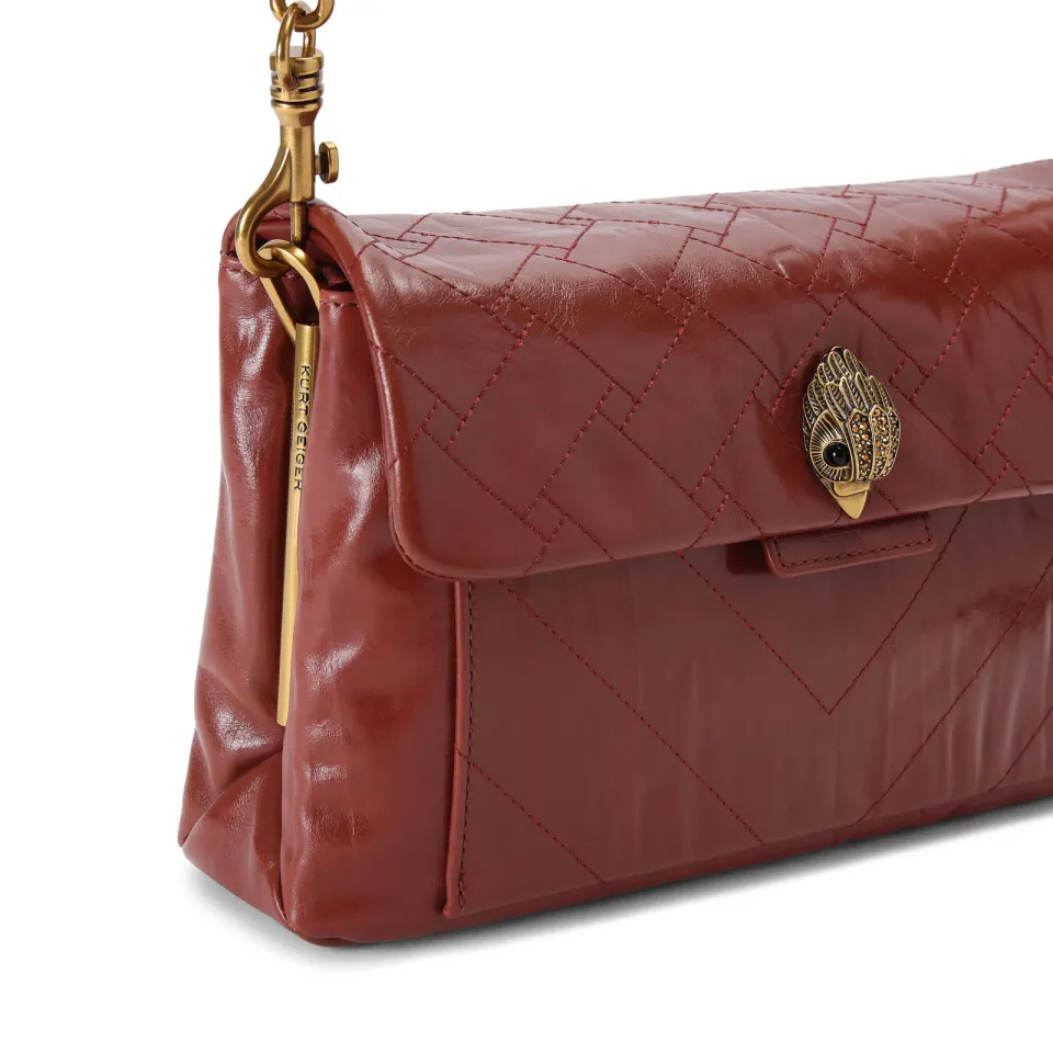 Kurt Geiger Kensington schoudertas donkerrood, foto 6