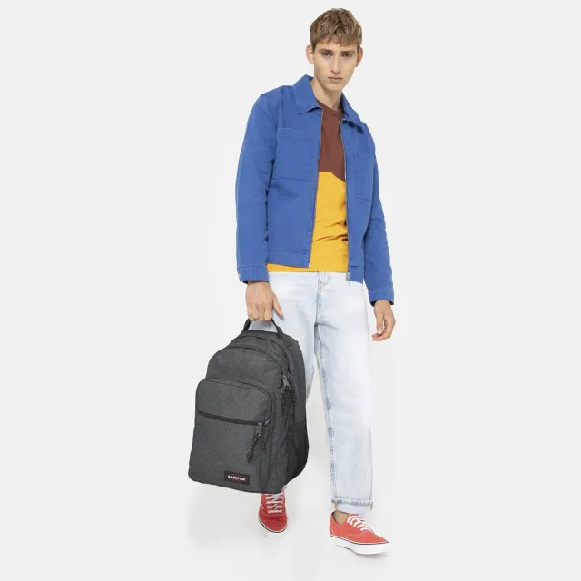 Eastpak Morius rugzak black denim, foto 2