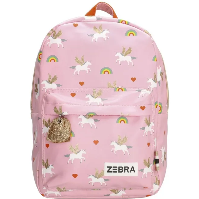 Zebra Trends rugzak Unicorn Love M roze