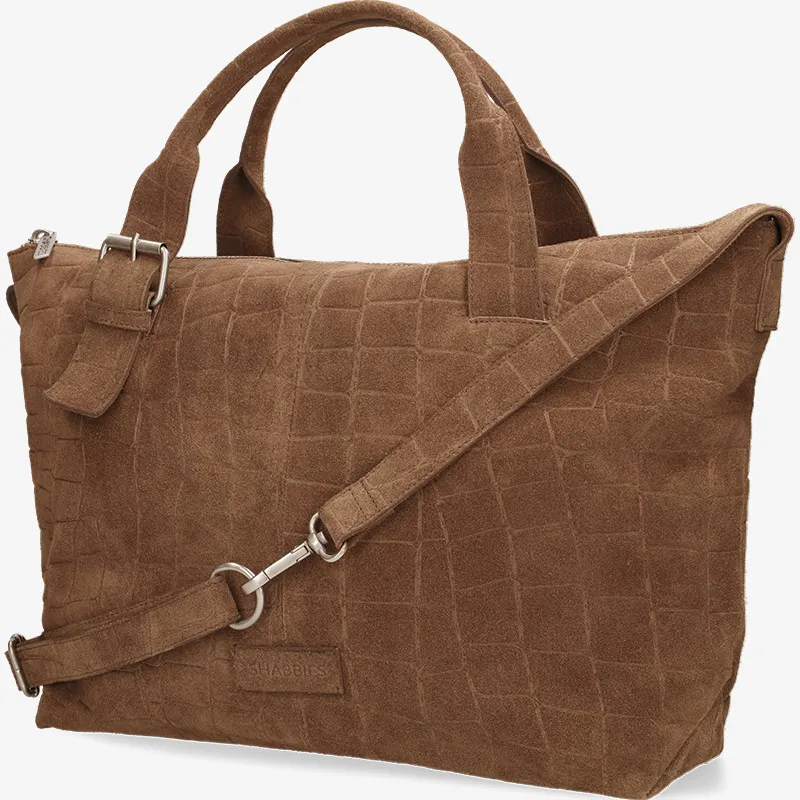 Shabbies Amsterdam Essie handtas cognac, foto 3