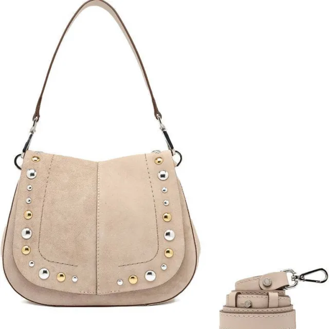 Gianni Chiarini Helana Round schoudertas beige, foto 2