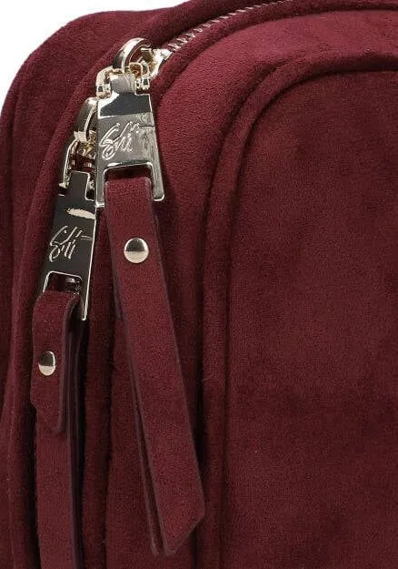 Steve Madden Brooted schoudertas bordeaux, foto 5