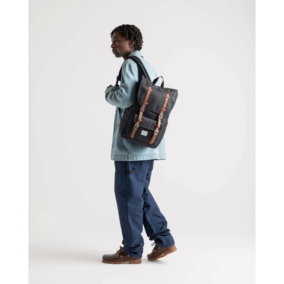 Herschel rugzak Little America Mid navy, foto 5