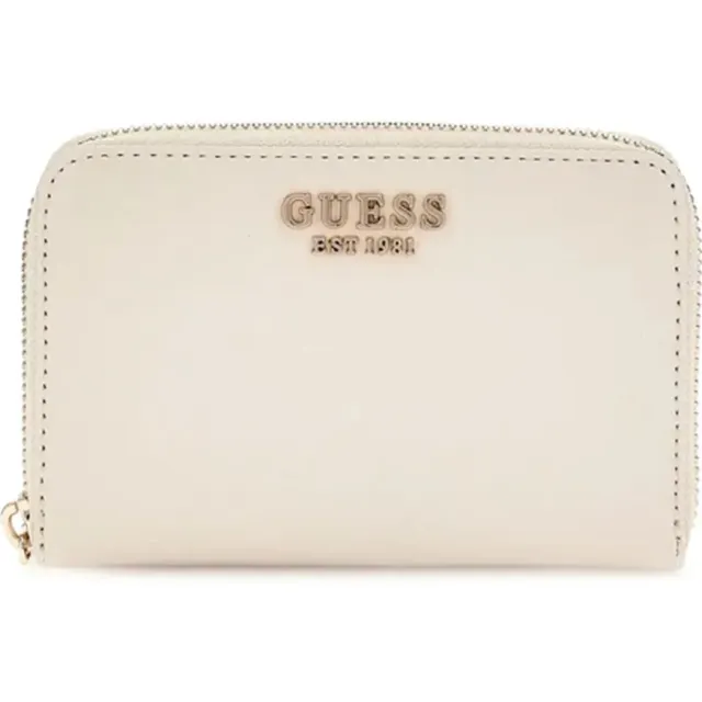 Guess Laurel Zip Around portemonnee beige Bone