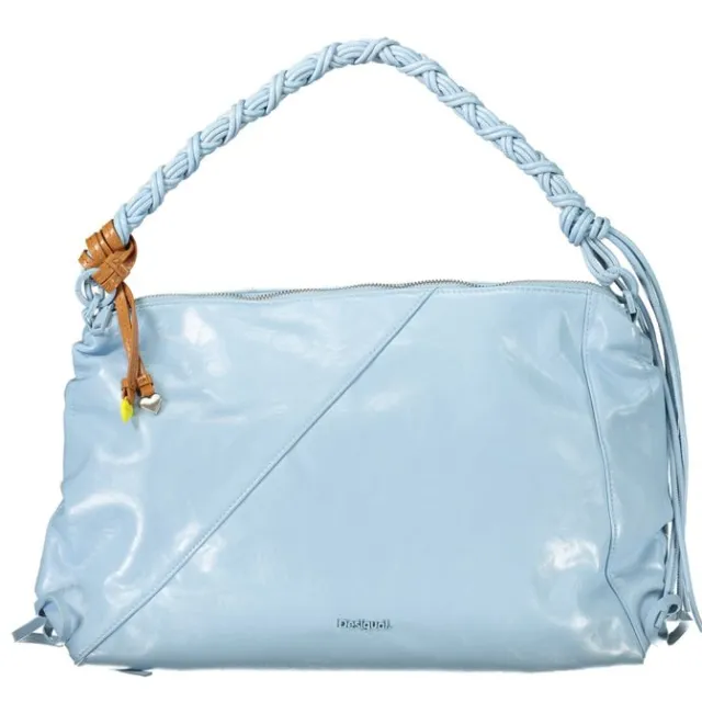 Desigual Azzurro Polyurethaan Dames Tas blue cloud, foto 2