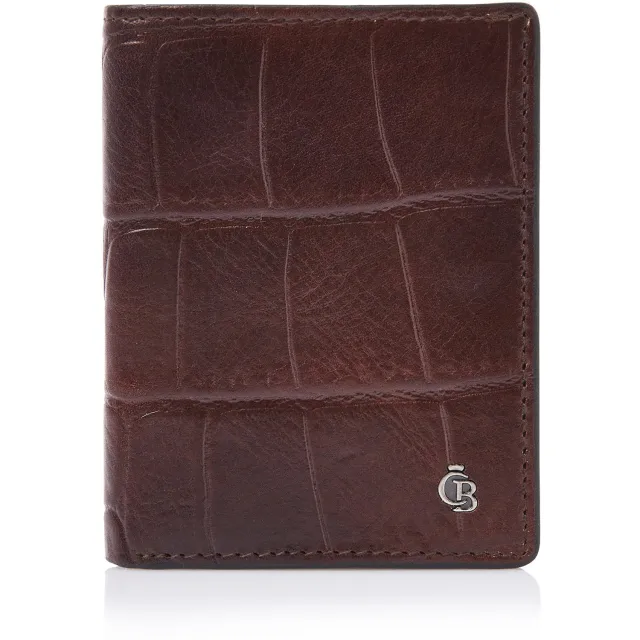 Castelijn & Beerens Croco Mini wallet 10 pasjes RFID | mocca