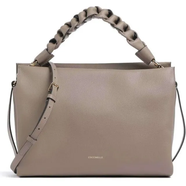 Coccinelle Boheme Grana handtas taupe Warm Taupe / Rosette