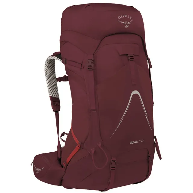 Osprey Aura AG LT 50 trekkingrugzak donkerrood