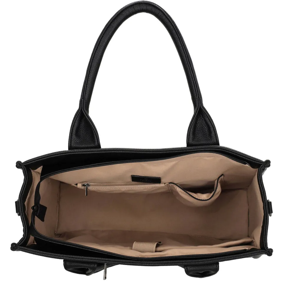 Charm London Bond schoudertas zwart, foto 4