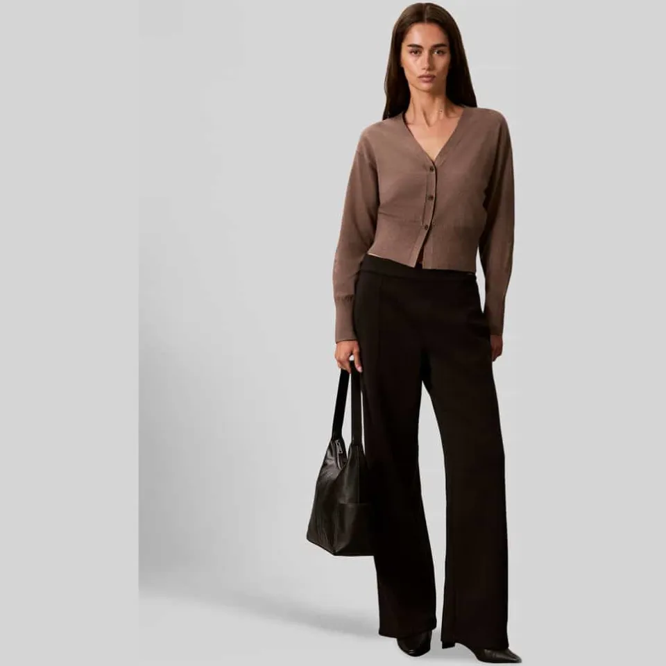 Calvin Klein Handtas met ritssluiting en zijzakken zwart, foto 4