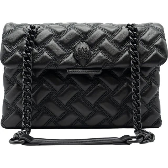 Kurt Geiger London Kensington Bag Drench Schoudertassen Dames - Zwart