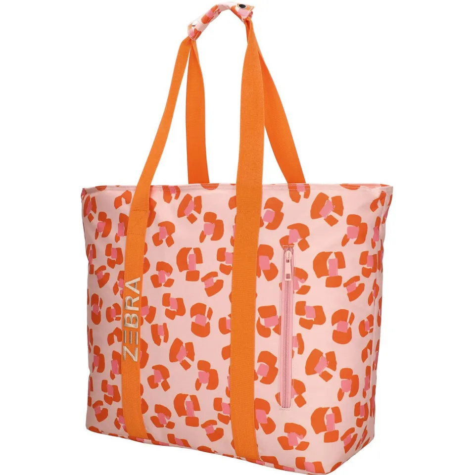 Zebra Trends Sally strandtas roze cheetah, foto 3