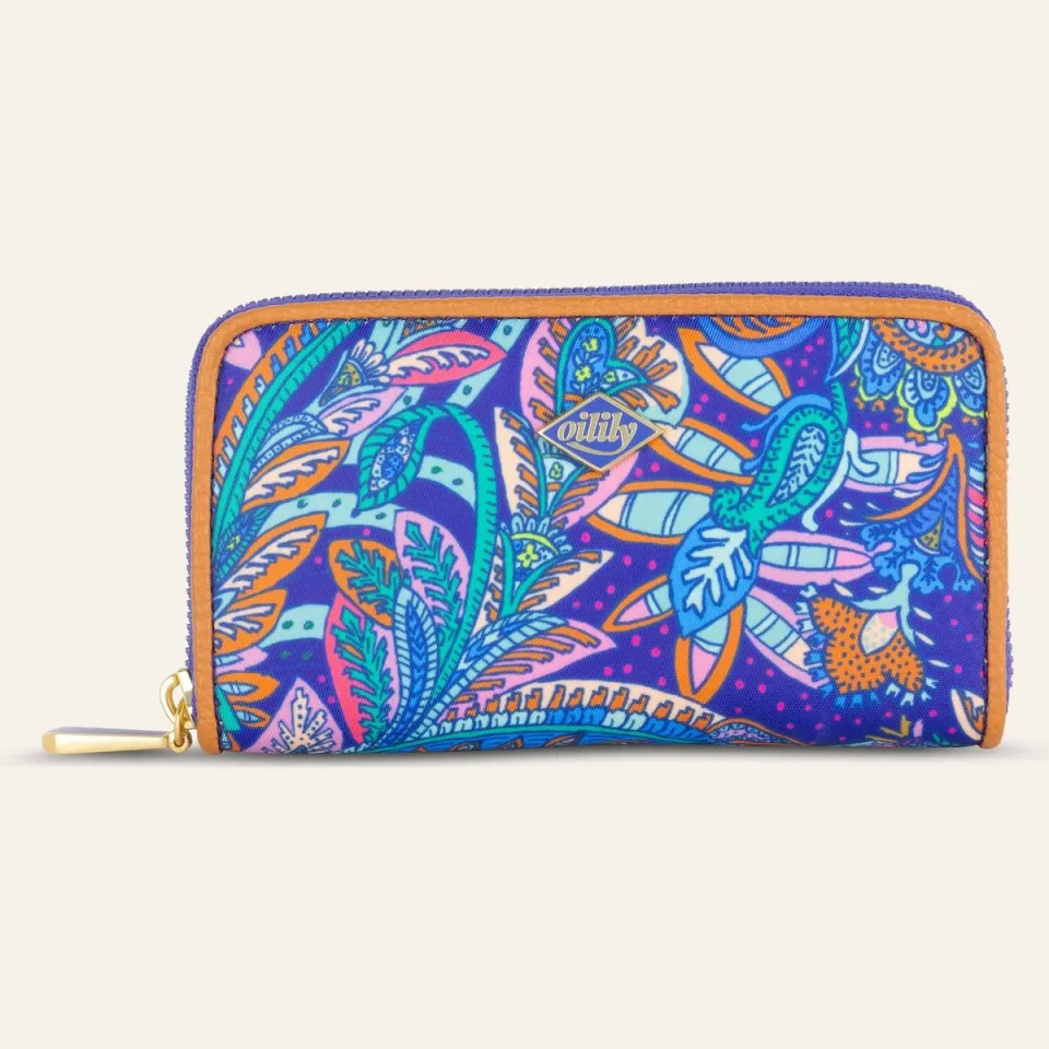 Oilily Zana portemonnee blauw