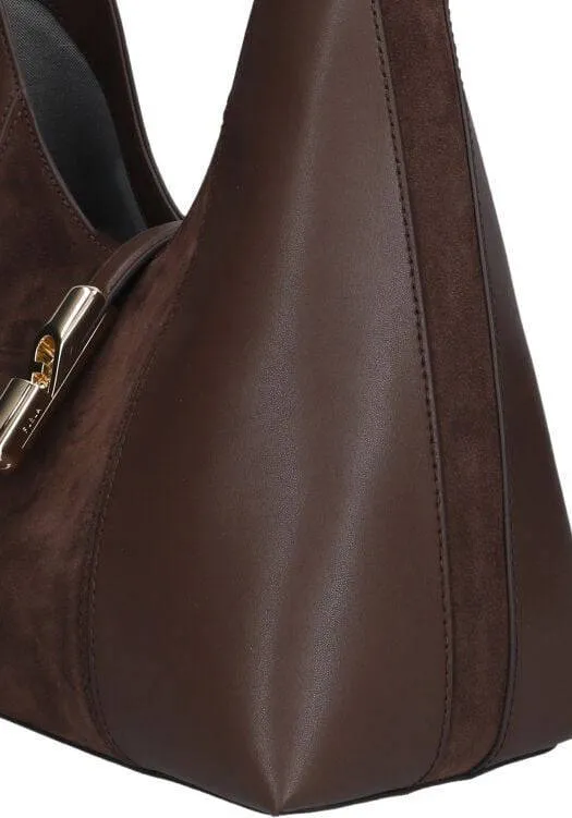 Furla Goccia hobo schoudertas bruin, foto 4