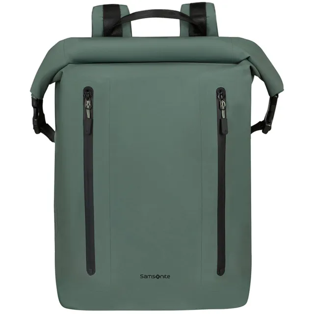 Samsonite Coatify Biz rolltop rugzak groen