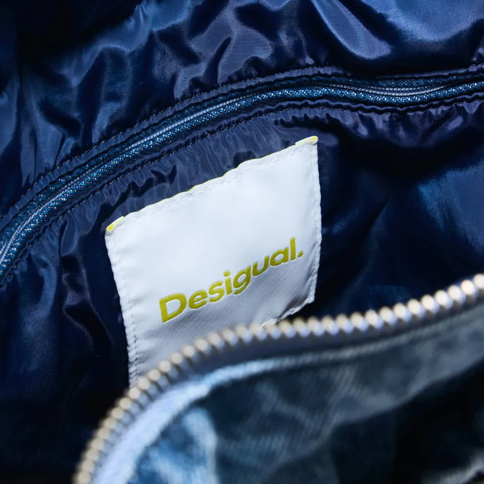Desigual denim rugzak blauw, foto 4