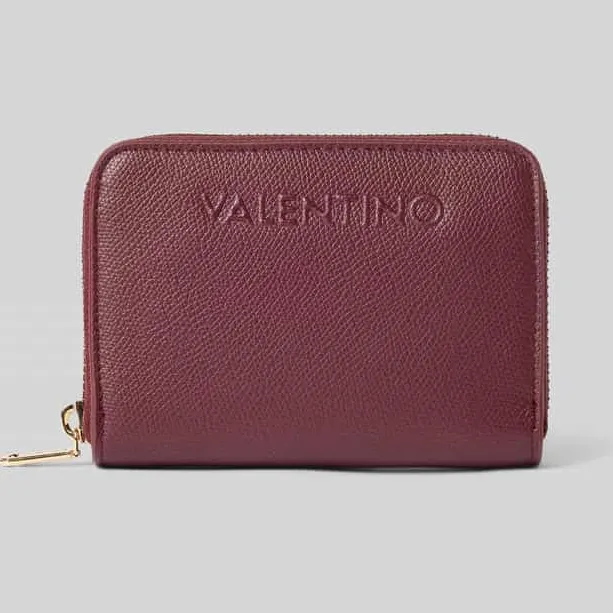 Valentino Bags Portemonnee met ritssluiting rondom model 'BIANKA RE' bordeaux, foto 2