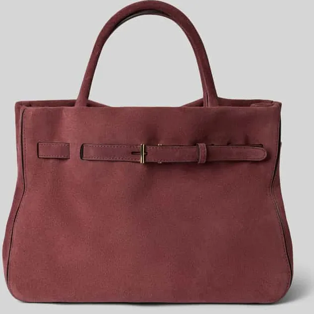 Abro Handtas met labeldetail model 'JILL' bordeaux, foto 3