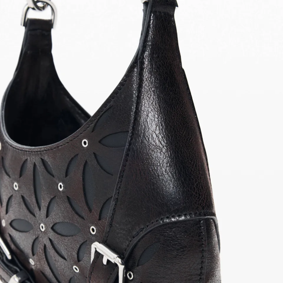 Desigual Coriolis Haiti schoudertas zwart, foto 4