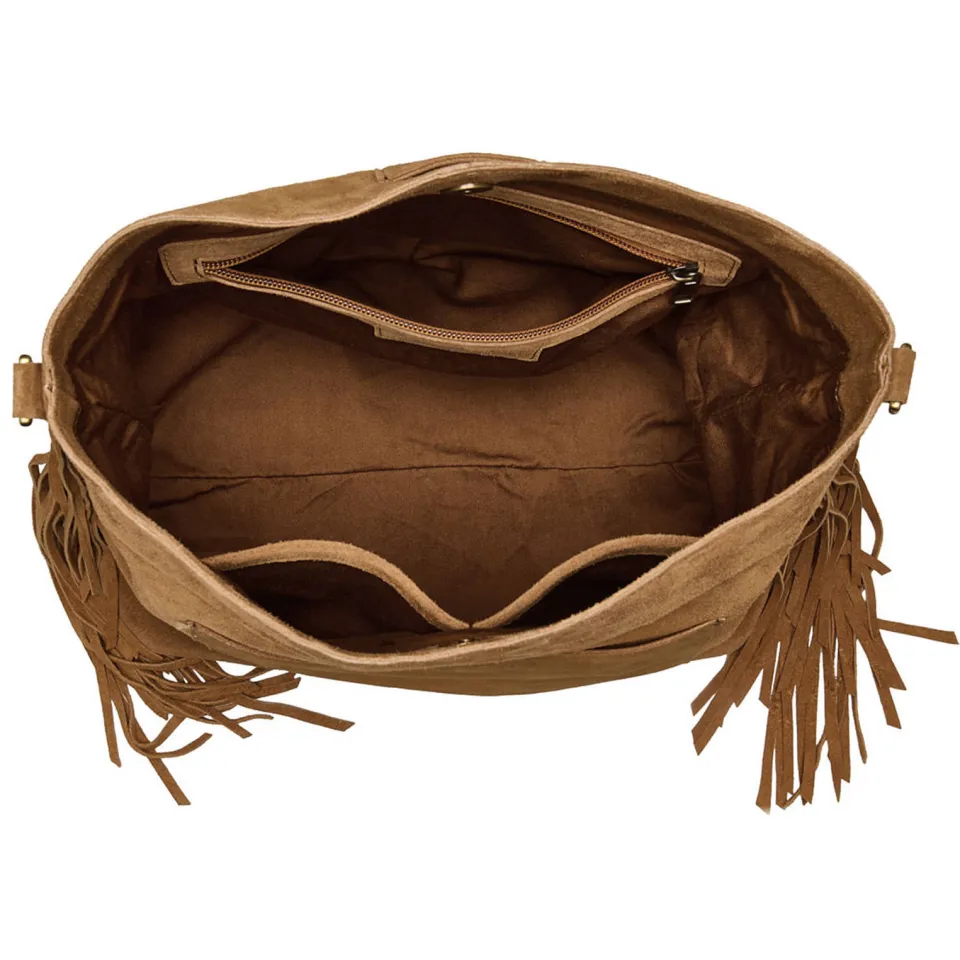 Chabo Bags Stormy Fringes schoudertas cognac, foto 6