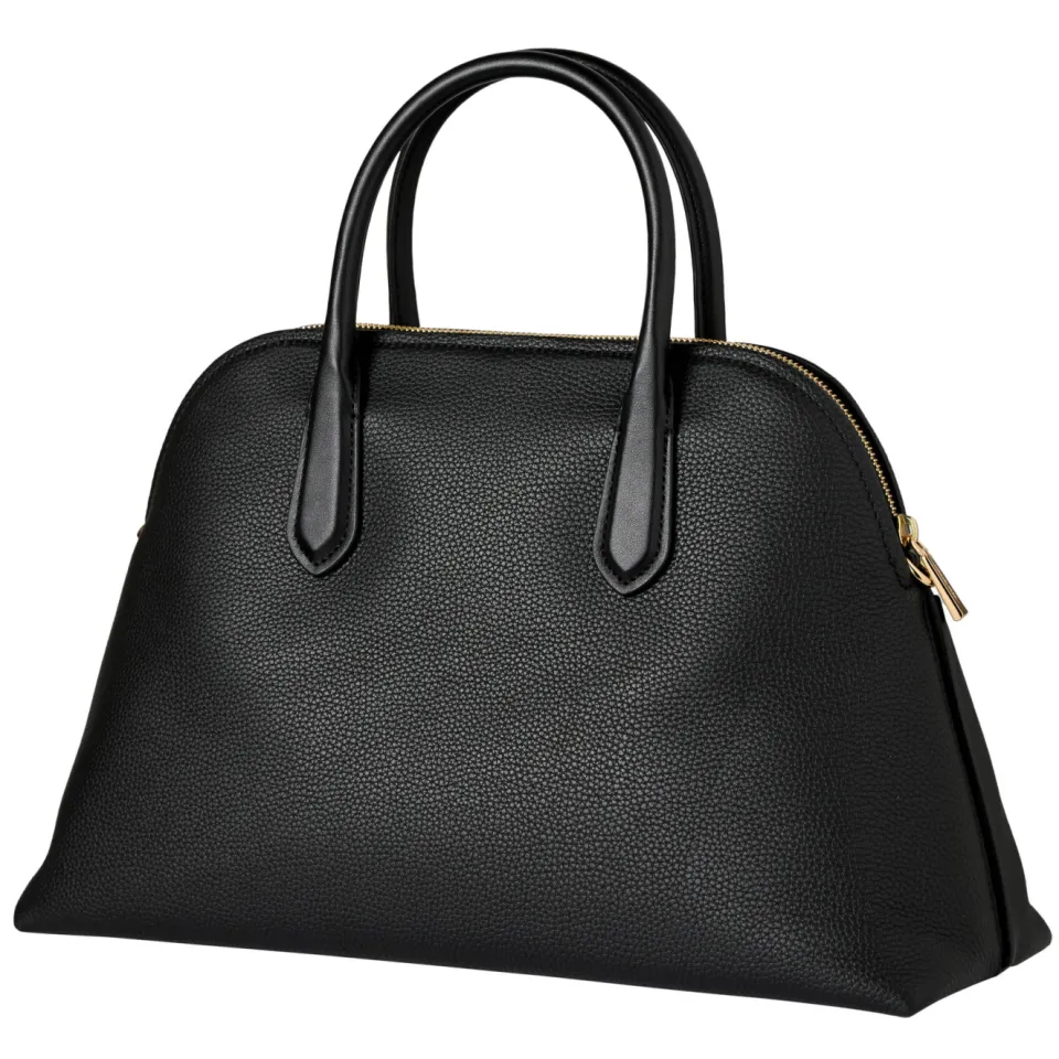 Michael Kors leren handtas Freddie zwart, foto 4