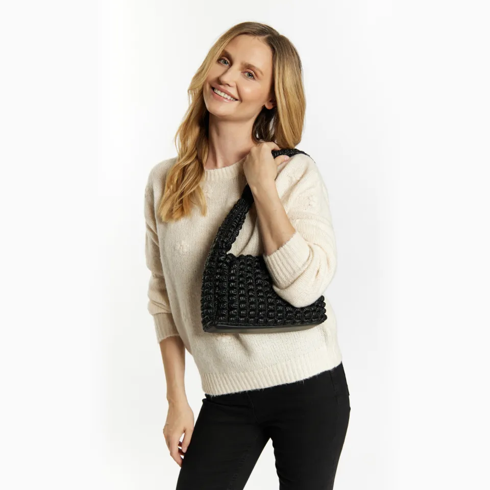 Usha handtas zwart, foto 2