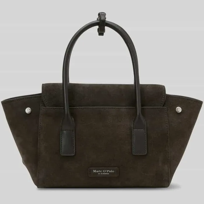 Marc O'Polo Gitty shopper donkerbruin burnt coffee, foto 2