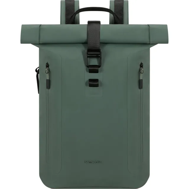 Samsonite Rugzak - Coatify Biz Rolltop backpack 14.1 - Green - 18.5 l