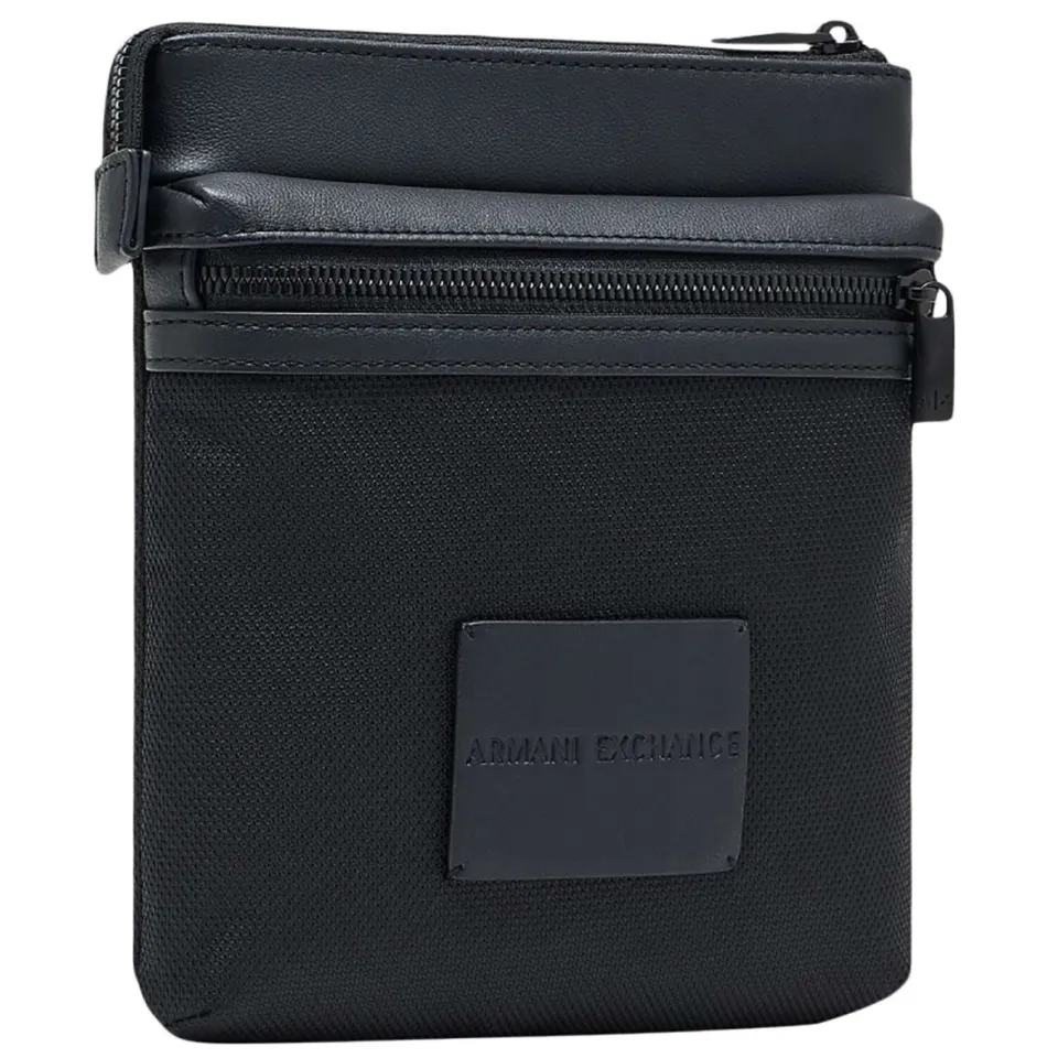 Armani Exchange crossbodytas met box-logo zwart, foto 3