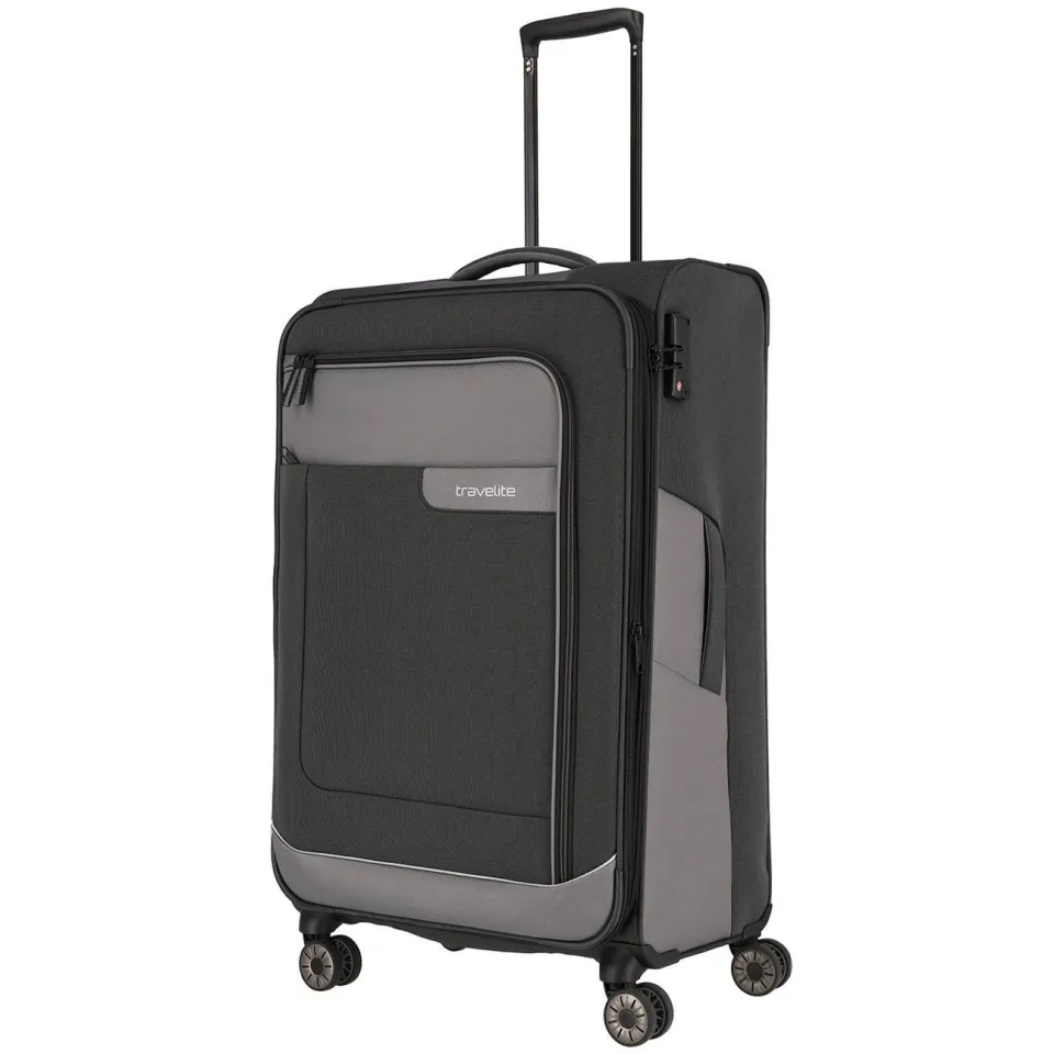 Travelite Viia trolley 77 cm antraciet