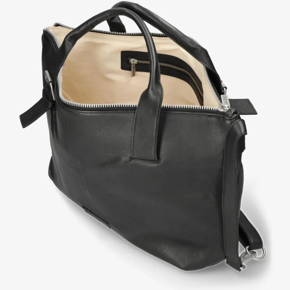 Shabbies Amsterdam Essie laptoptas zwart, foto 4