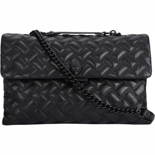 Kurt Geiger London Xxl Kensington Drench Schoudertassen Dames - Zwart