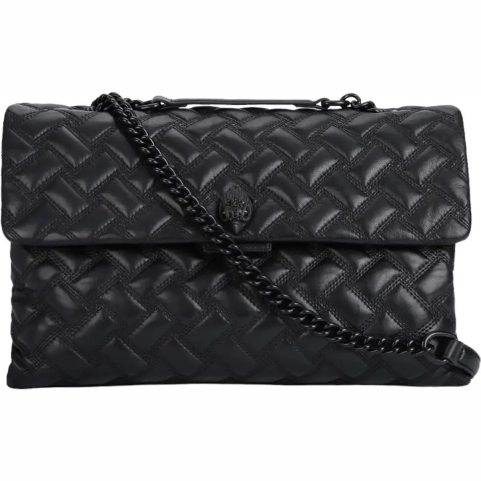 Kurt Geiger Kensington Drench schoudertas XXL black Zwart