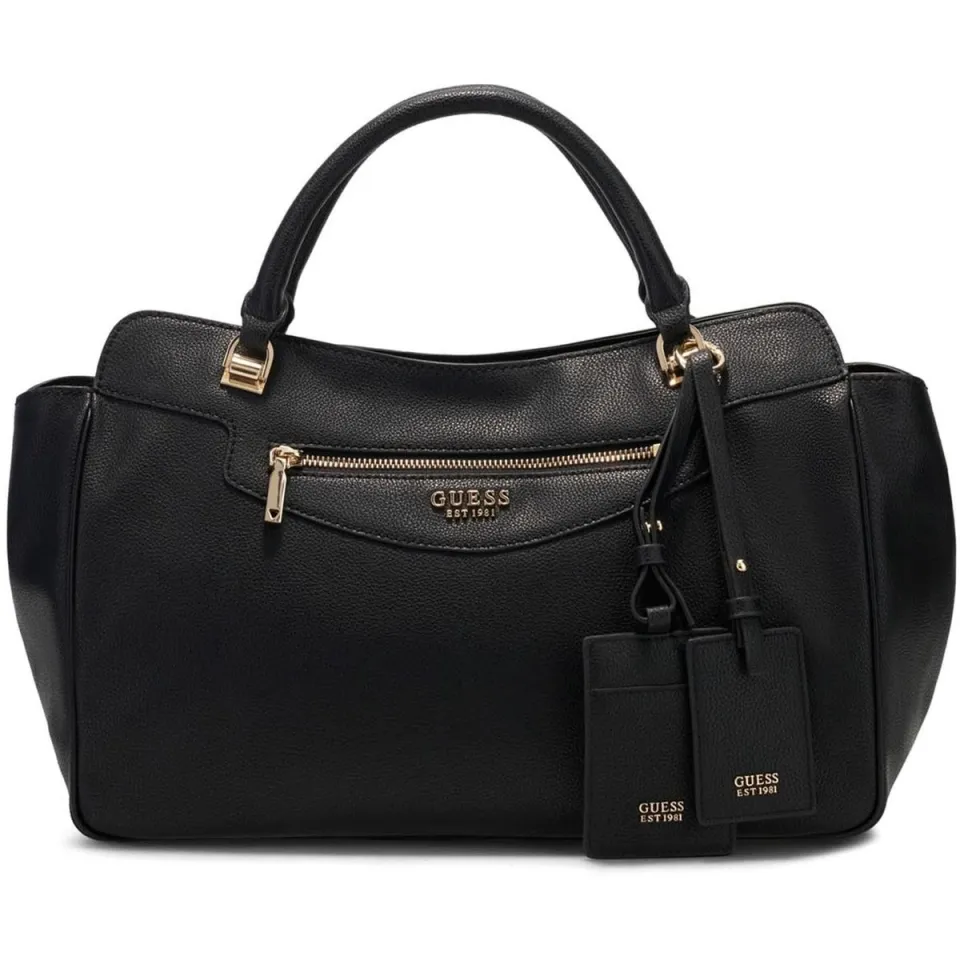 Guess Antonia Satchel handtas zwart, foto 2