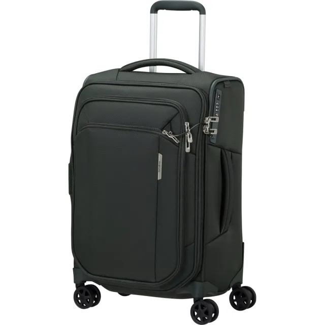 Samsonite Respark 55 trolley donkergroen FOREST GREEN