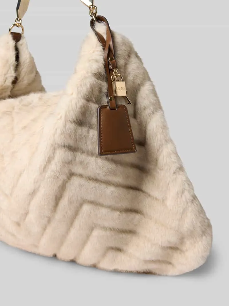 Liu Jo Foulard Bag hobo schoudertas ecru, foto 5