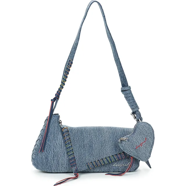 Desigual Schoudertas Desigual BAG TORIO ALTADENA DENIM Blauw