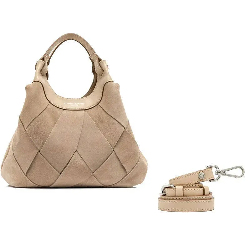 Gianni Chiarini Dua 12349 schoudertas beige, foto 2