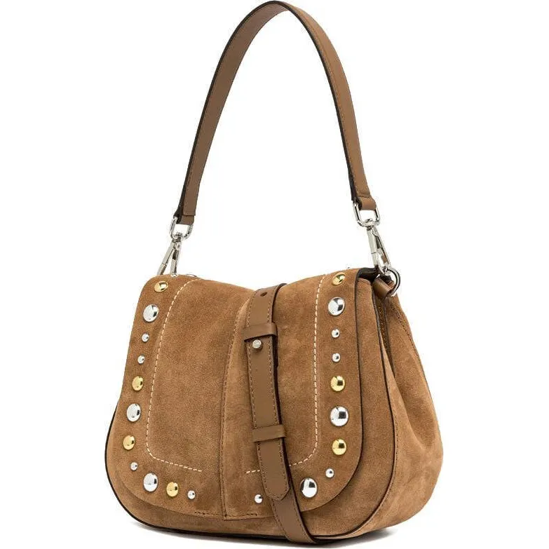Gianni Chiarini Helana Round schoudertas camel