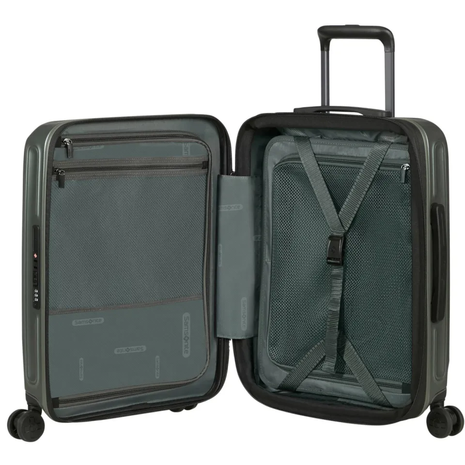 Samsonite 2Wander spinner handbagagekoffer kaki, foto 6