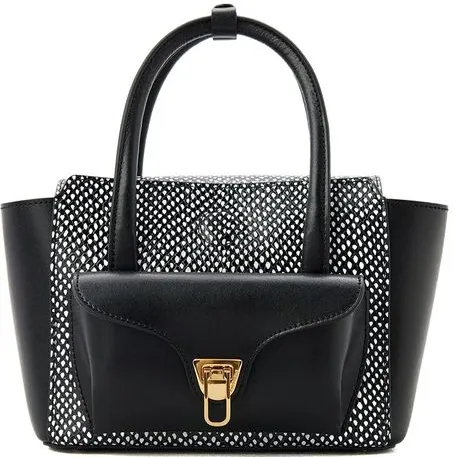 Coccinelle handtas zwart Black/Black