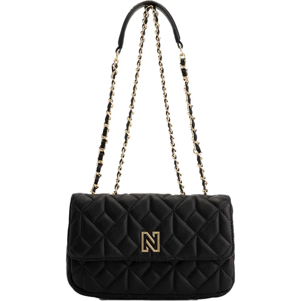 Nikkie Ann schoudertas black Zwart