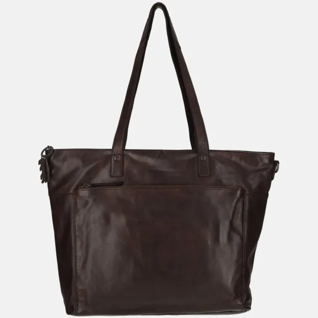 Bear Design Dames Laptop Shopper 14 Emilia Donkerbruin