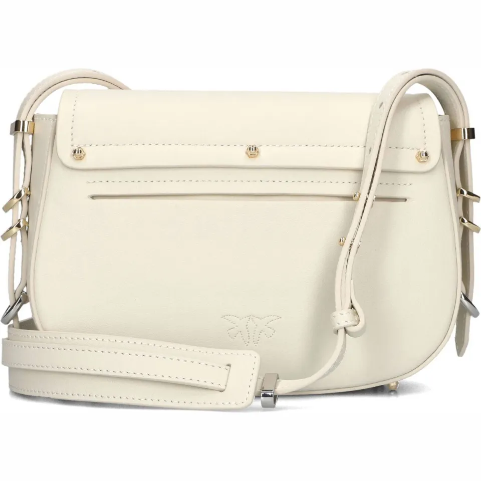 Pinko Saddle Mini schoudertas wit, foto 2